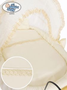 Cover set 4 pcs for Moses Basket/Wicker crib Elisa no. 2100-171 or 72100-171