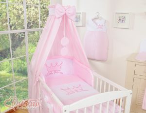 Canopy made of fabric- Little Prince/Princess pink