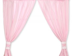 Curtains for baby room- Little Prince/Princess pink