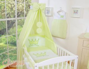 Canopy made of fabric- Little Prince/Princess green