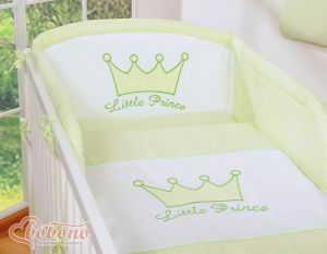 Bedding set 3pcs- Little Prince/Princess green