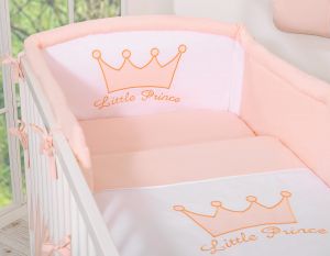 Universal bumper- Little Prince/Princess pink