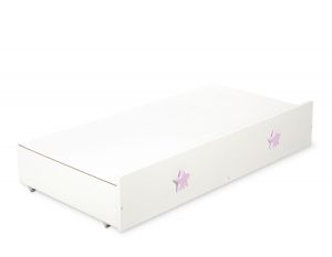 Drawer for cot 120x60cm MAXI - Star-shaped grips