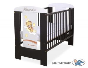 Engrave on the front of baby cot no 5009-04
