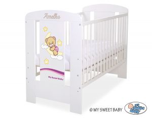 Engrave on the front of baby cot no 5009-07