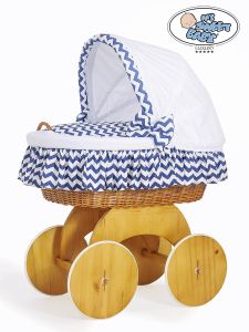 Moses Basket Wicker hood crib Hannah no 50102-903*