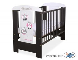 Engrave on the front of baby cot no 5017-04