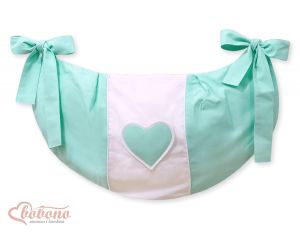 Toys bag- Hanging Hearts mint