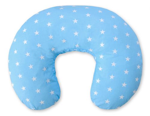 Feeding pillow- Blue Stars