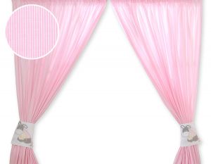Curtains for baby room- Donkey Luca pink