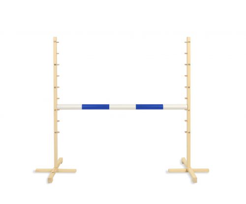 Jumping obstacle for Hobby Horse 120cm, beam blue