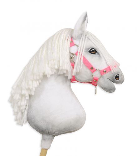 The adjustable halter for Hobby Horse A3 - pink