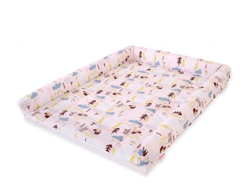 Changing mat for changing table - pink hedgehogs