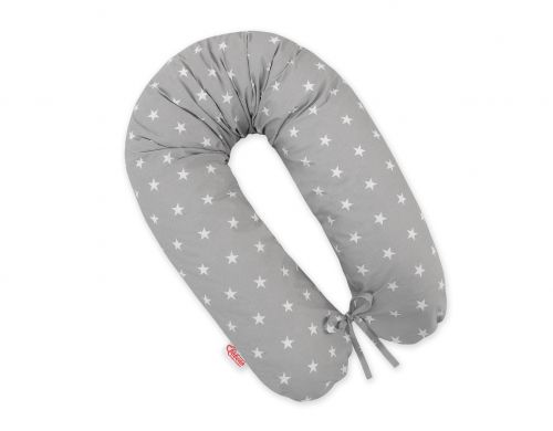 Multifunctional pregnancy pillow Longer - Grey Stars