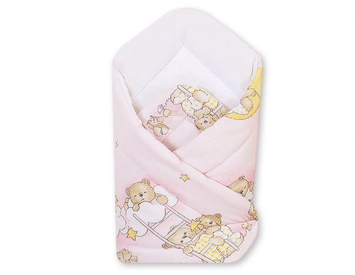 Babynest - Teddy bears on ladders pink