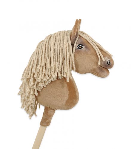 Hobby Horse Mały koń na kiju Premium - izabelowaty A4
