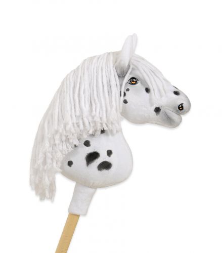 Hobby Horse Mały koń na kiju Premium - tarantowaty A4