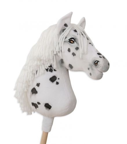 Hobby Horse Duży koń na kiju Premium - tarantowaty A3