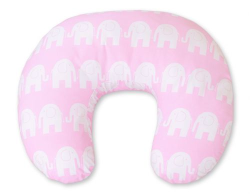 Stillkissen- Elefanten rosa