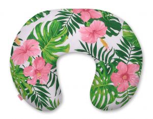 Poduszka do karmienia- kwiaty tropikalne