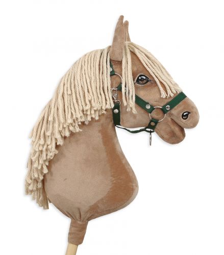 Kantar regulowany dla konia Hobby Horse A3 - khaki