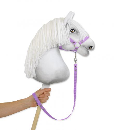 Uwiąz dla Hobby Horse z taśmy – fioletowy