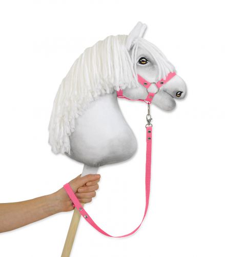 Uwiąz dla Hobby Horse z taśmy – różowy