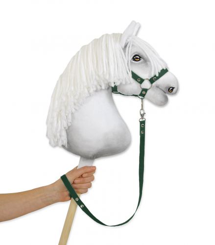 Uwiąz dla Hobby Horse z taśmy – butelkowa zieleń