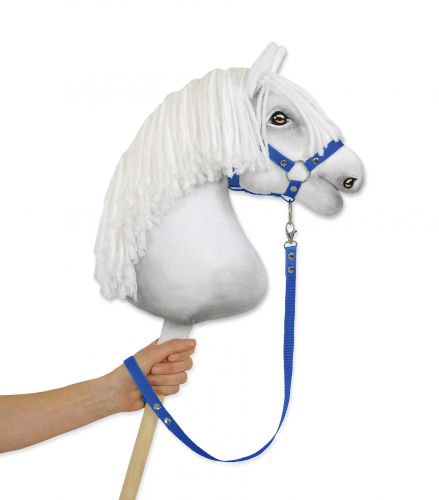 Uwiąz dla Hobby Horse z taśmy – niebieski