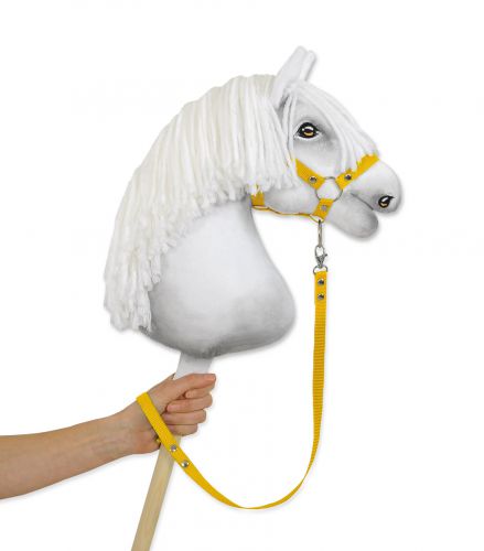 Uwiąz dla Hobby Horse z taśmy – żółty