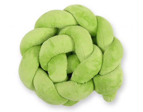 Knot bumper minky 180cm- green