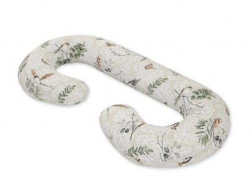 Maternity Support Pillow C - Brown birds