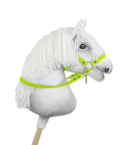Wodze dla konia Hobby Horse – neon green